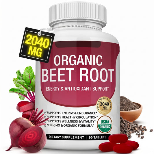 Organic Beet Root Powder Tablets