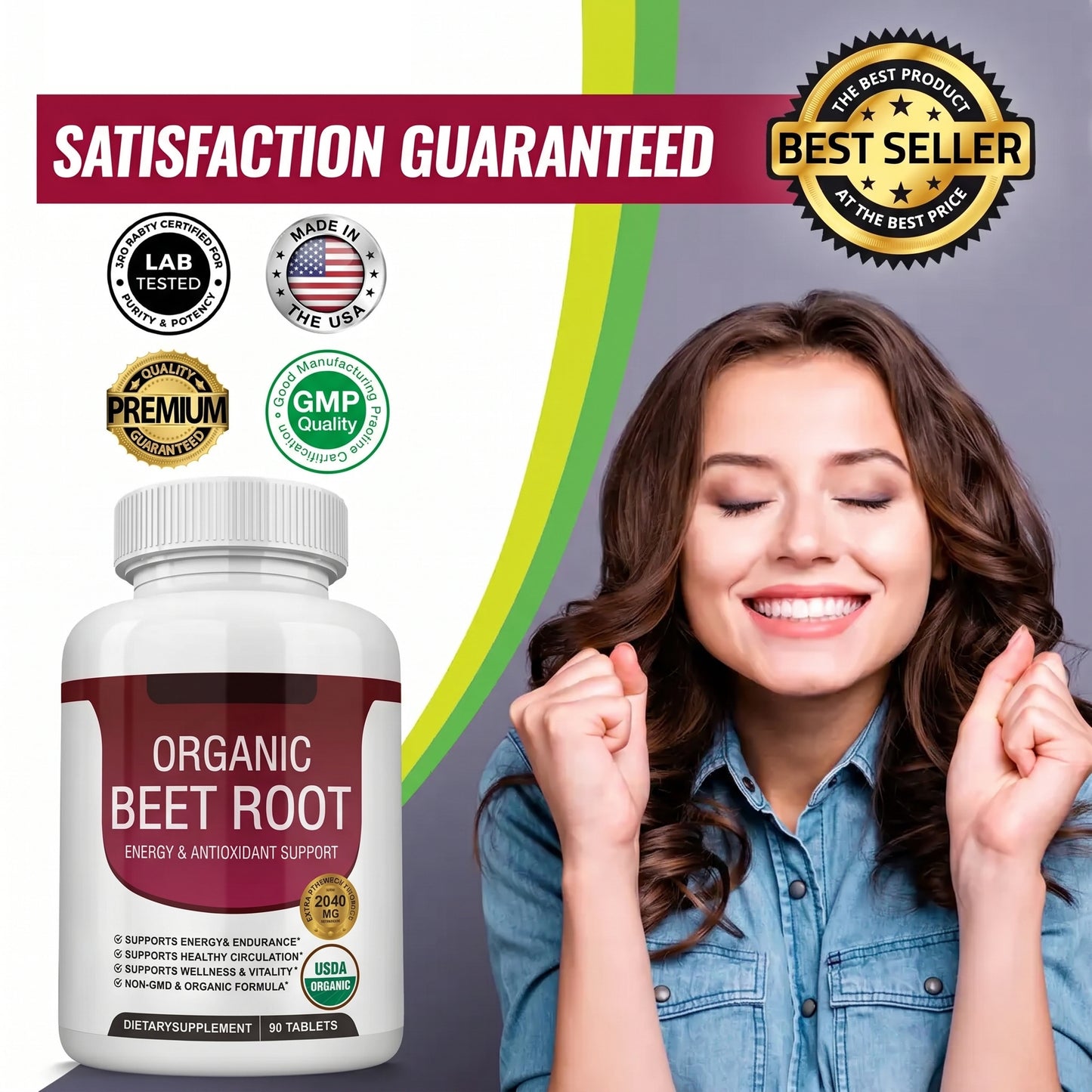 Organic Beet Root Powder Tablets