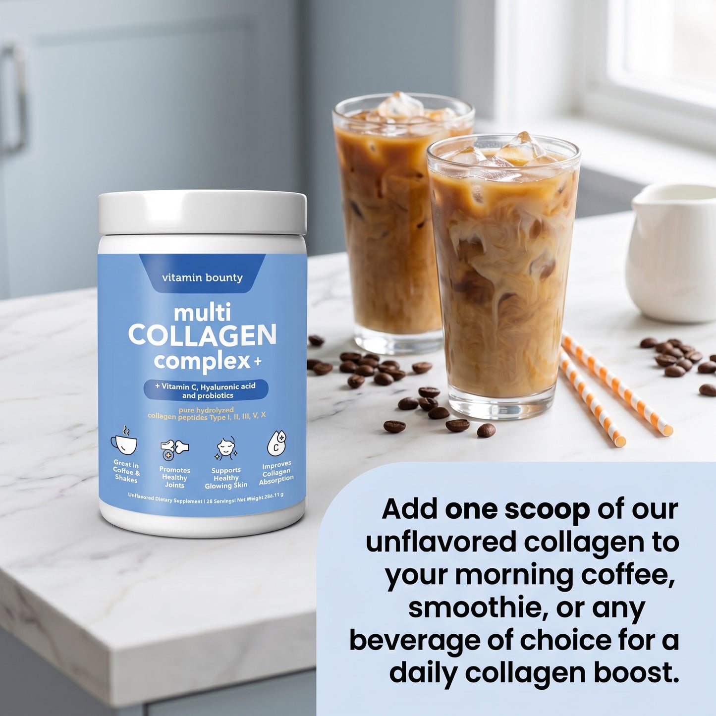 5-in-1 Premium Multi-Collagen Peptides